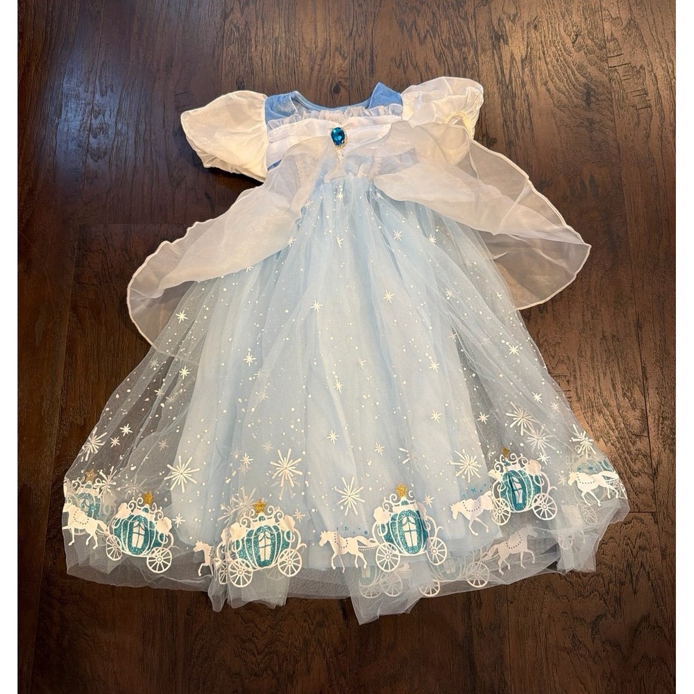 Disney Princess Cinderella Dress Girls Size 4